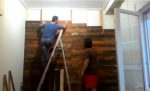 construire mur en bois instruction etape